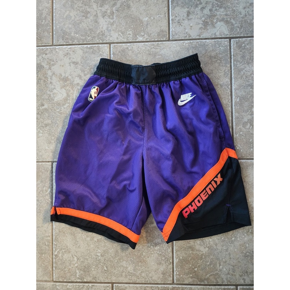 Nike NBA Phoenix Suns Dri-FIT Basketball Shorts Mens Small Purple AJ5643-504